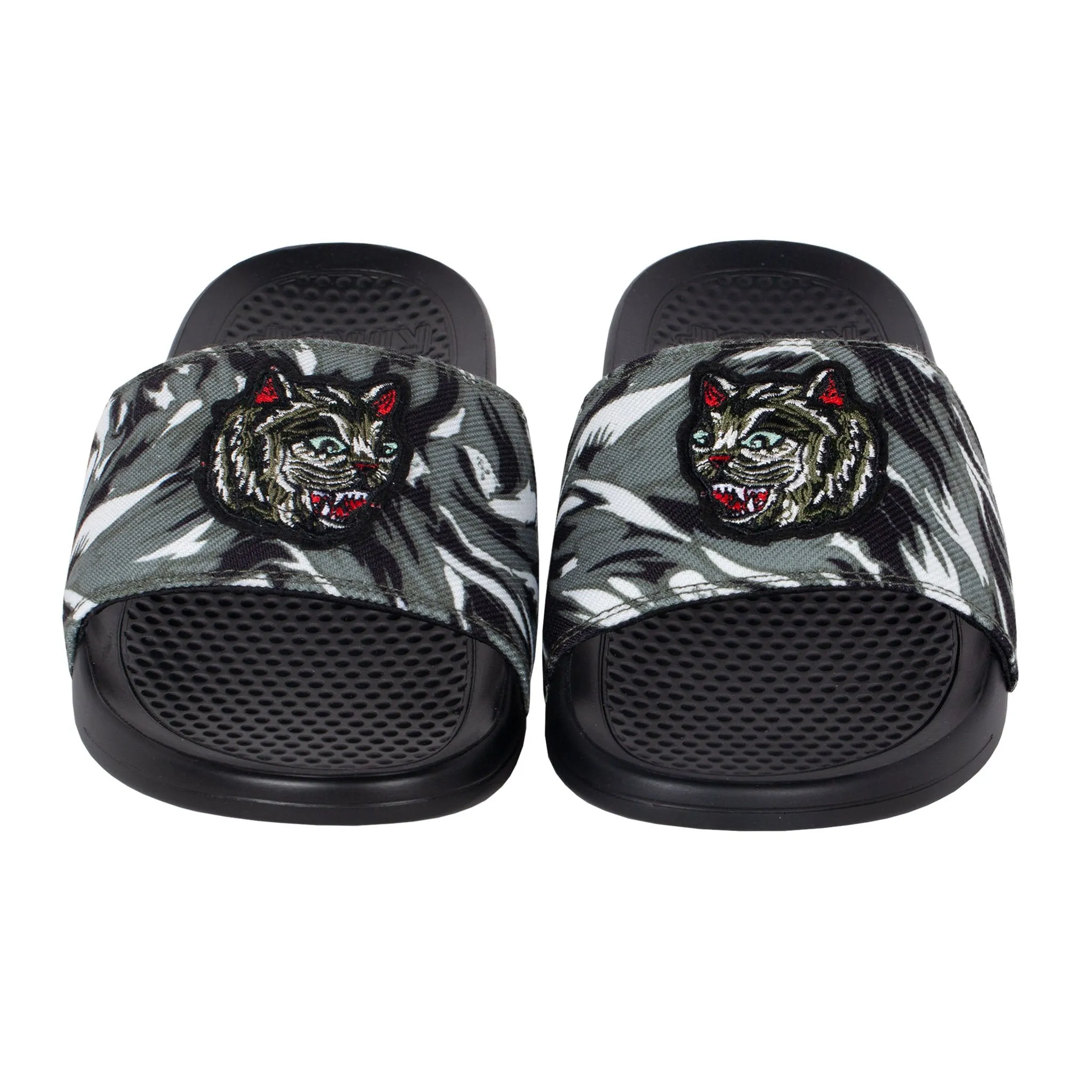 Nerm Tiger Camo Slides (Green Camo)