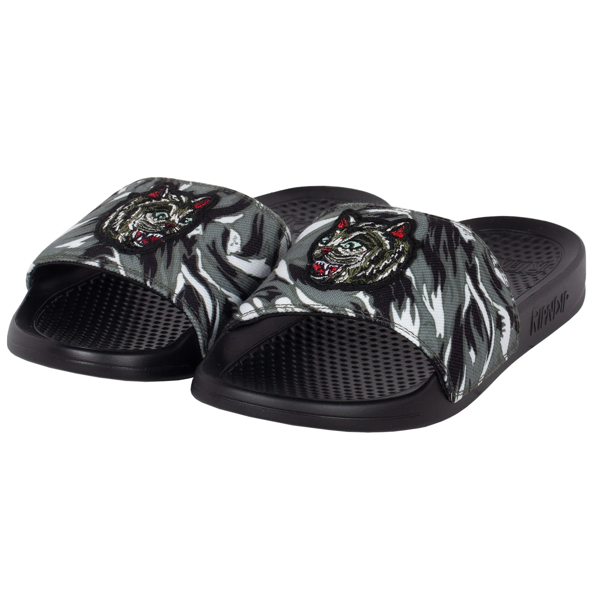 Nerm Tiger Camo Slides (Green Camo)