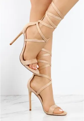 Nudist stappy heel