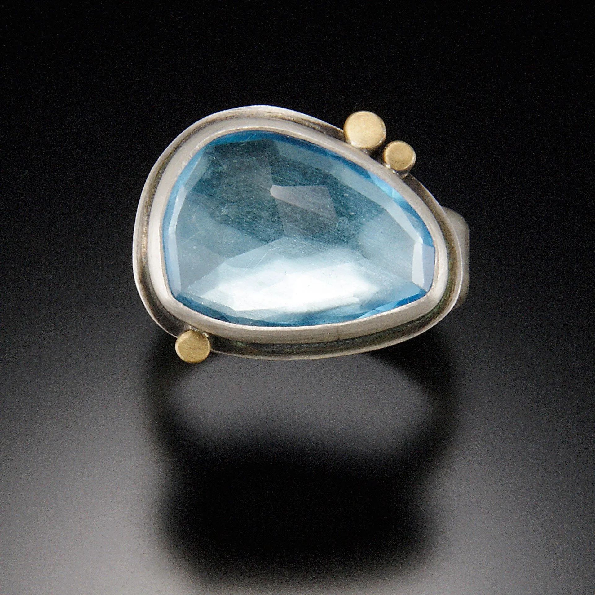 Organic Topaz Ring