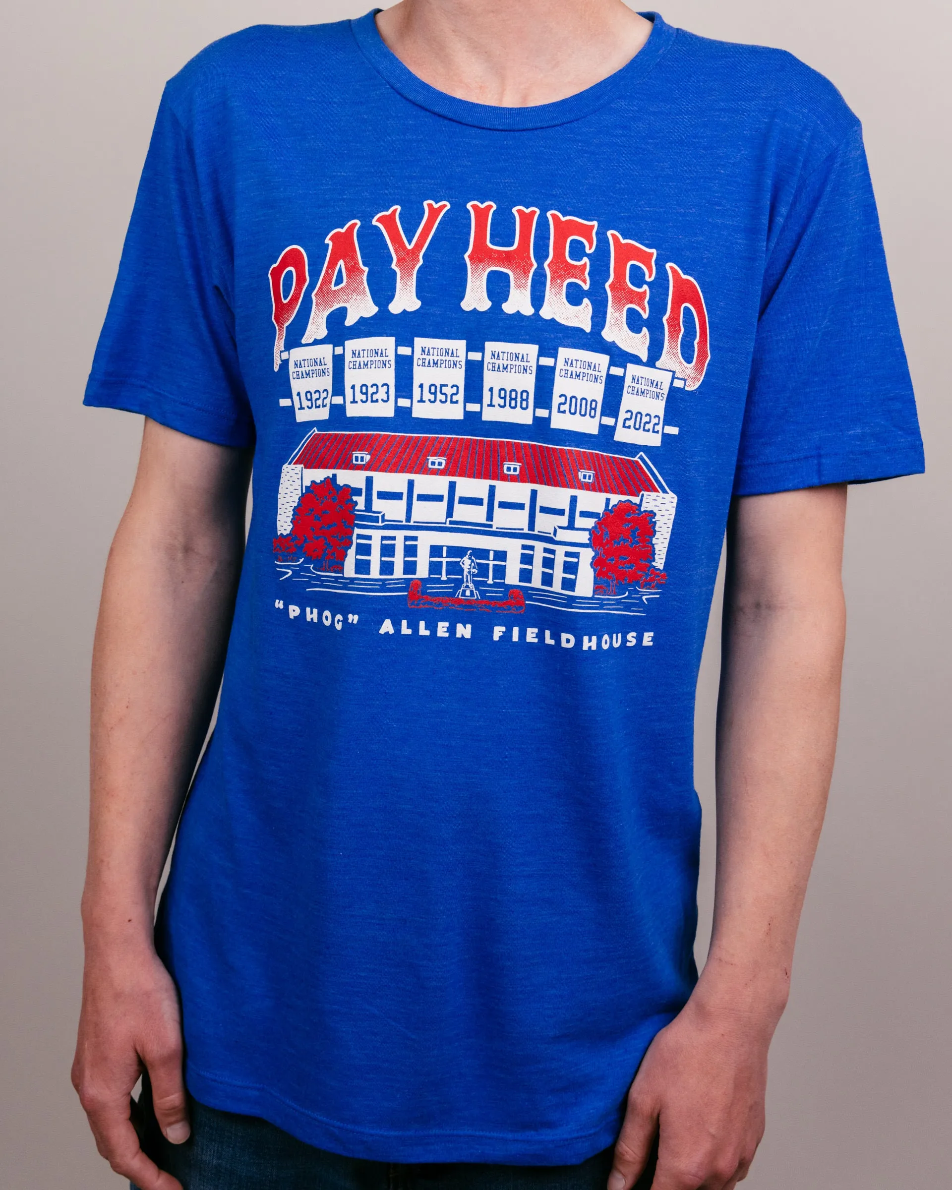 Pay Heed National Champions Royal Blue T-Shirt