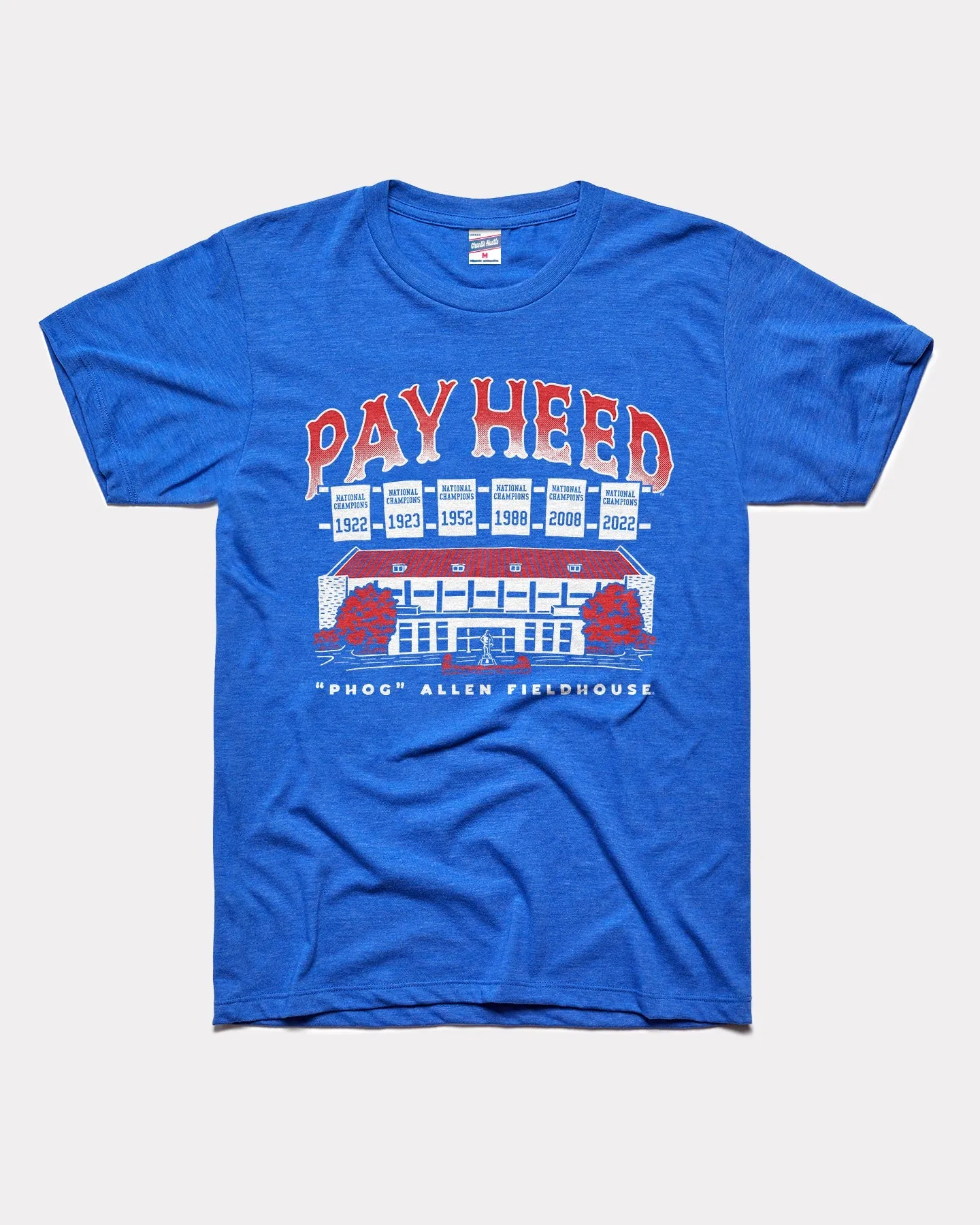 Pay Heed National Champions Royal Blue T-Shirt