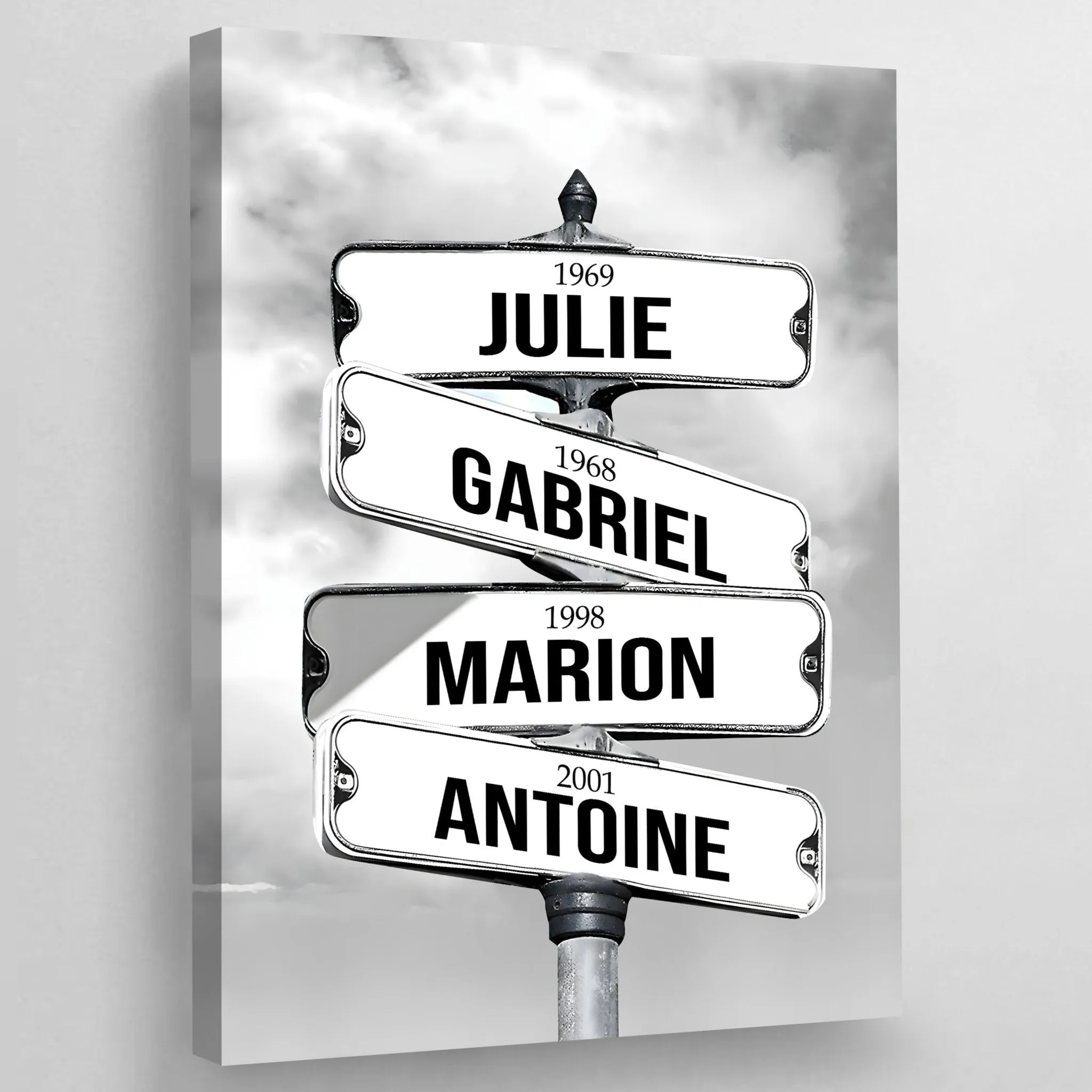 Personalized Street Sign Wall Art