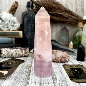 Purple Fluorite Crystal Crystal Point Self Standing / FoxlarkCrystals