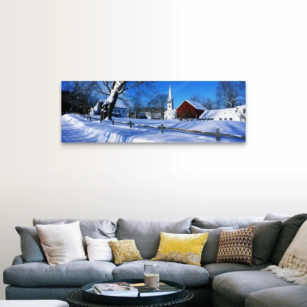 " Winter Peacham VT" Canvas Wall Art