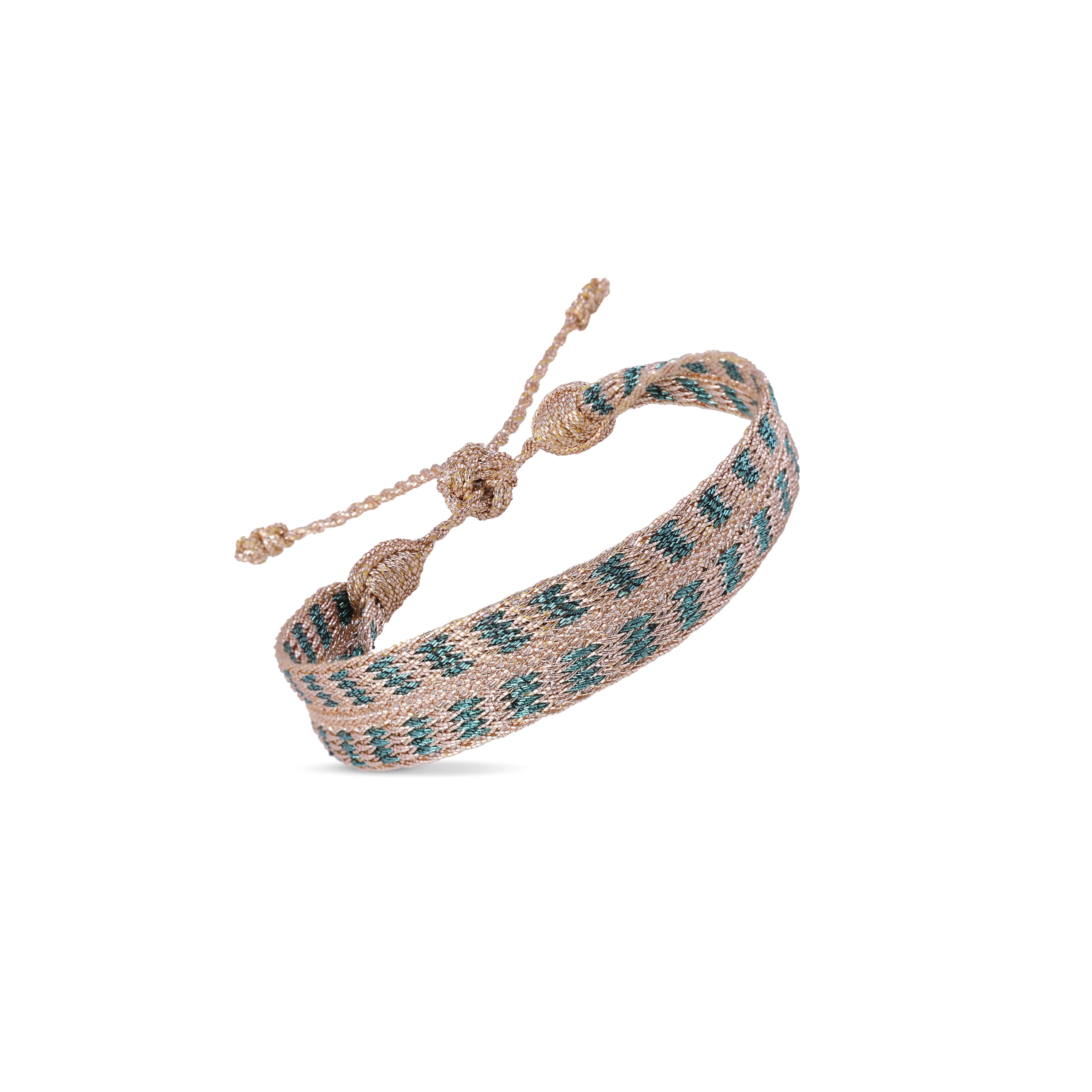 Rolo n°2 Bracelet in Rose Gold Eucalyptus