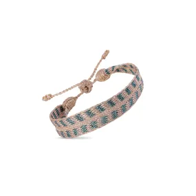 Rolo n°2 Bracelet in Rose Gold Eucalyptus