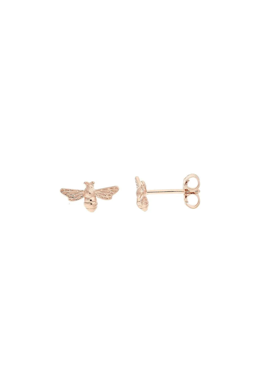 Rose Gold Vermeil Dinky Bee Stud Earrings