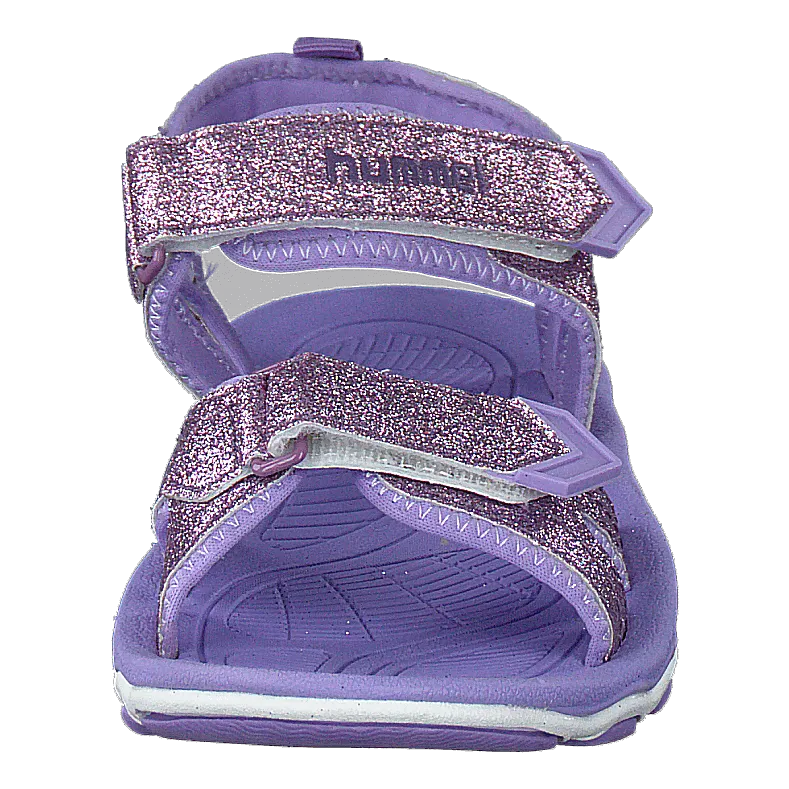 Sandal Glitter Jr Violet Tulip