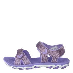 Sandal Glitter Jr Violet Tulip