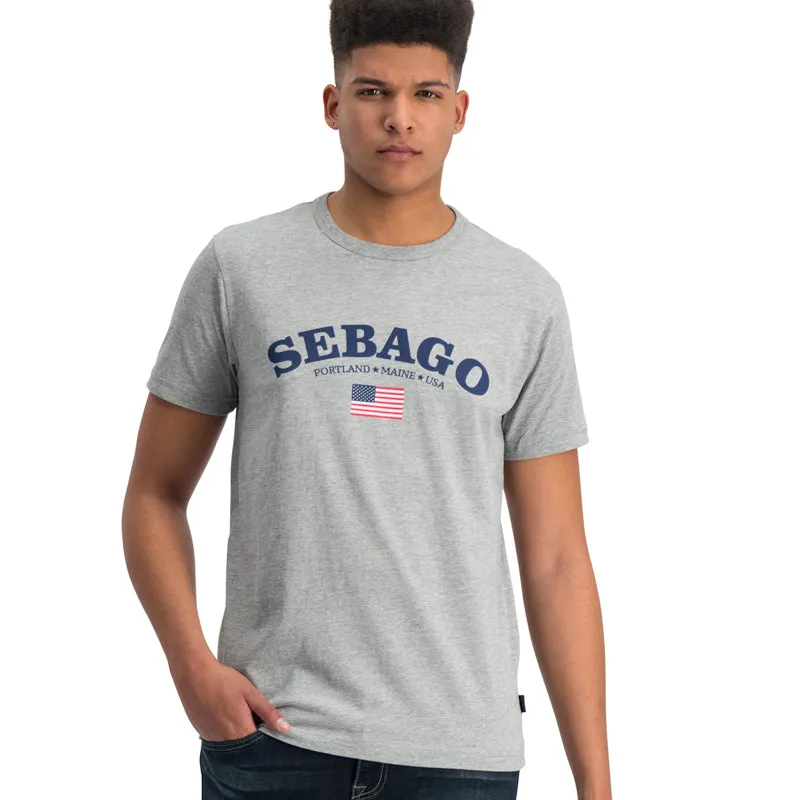 Sebago Rudder T-shirt Grey Mid Mel