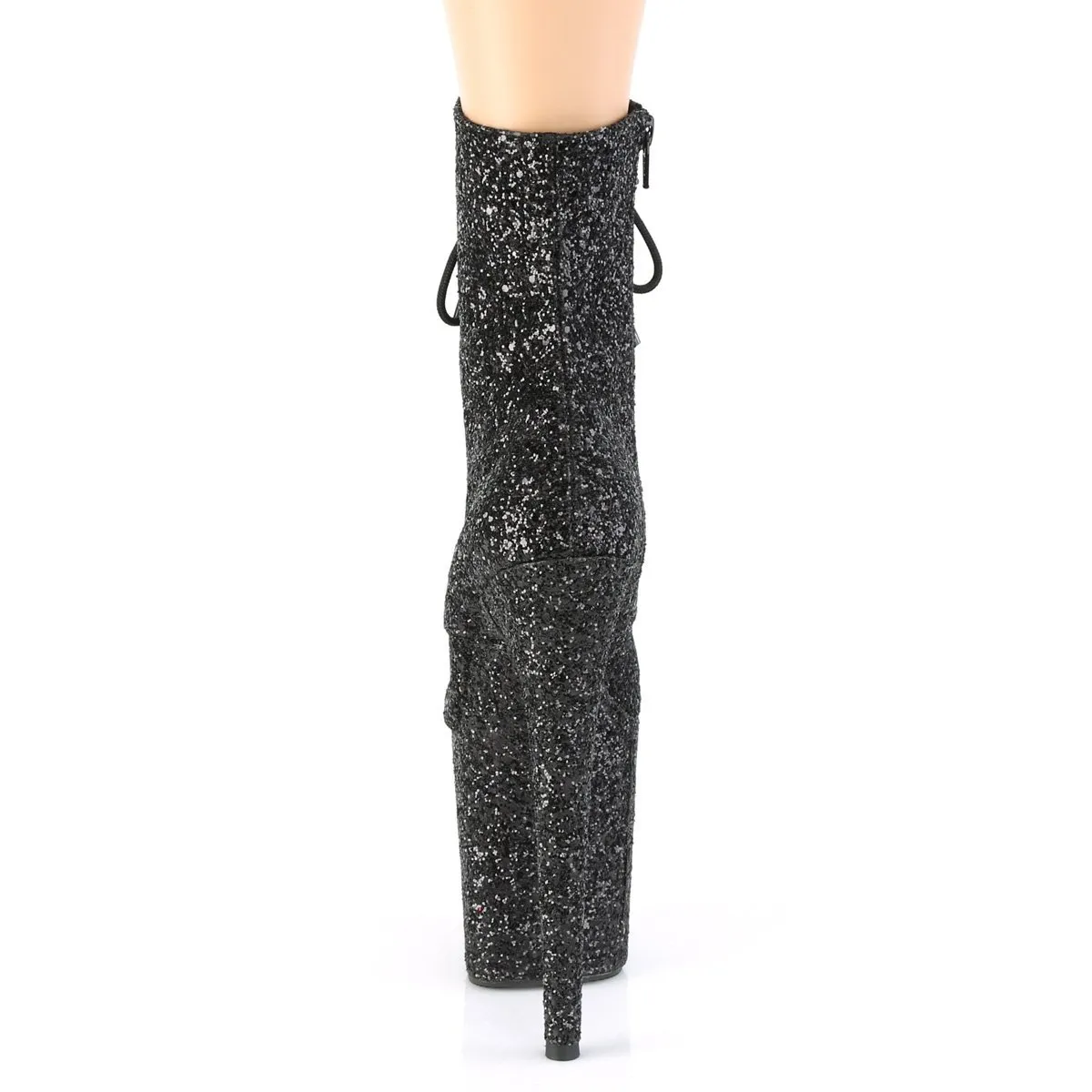 Seductive-A810 Exotic Boot | Black Glitter