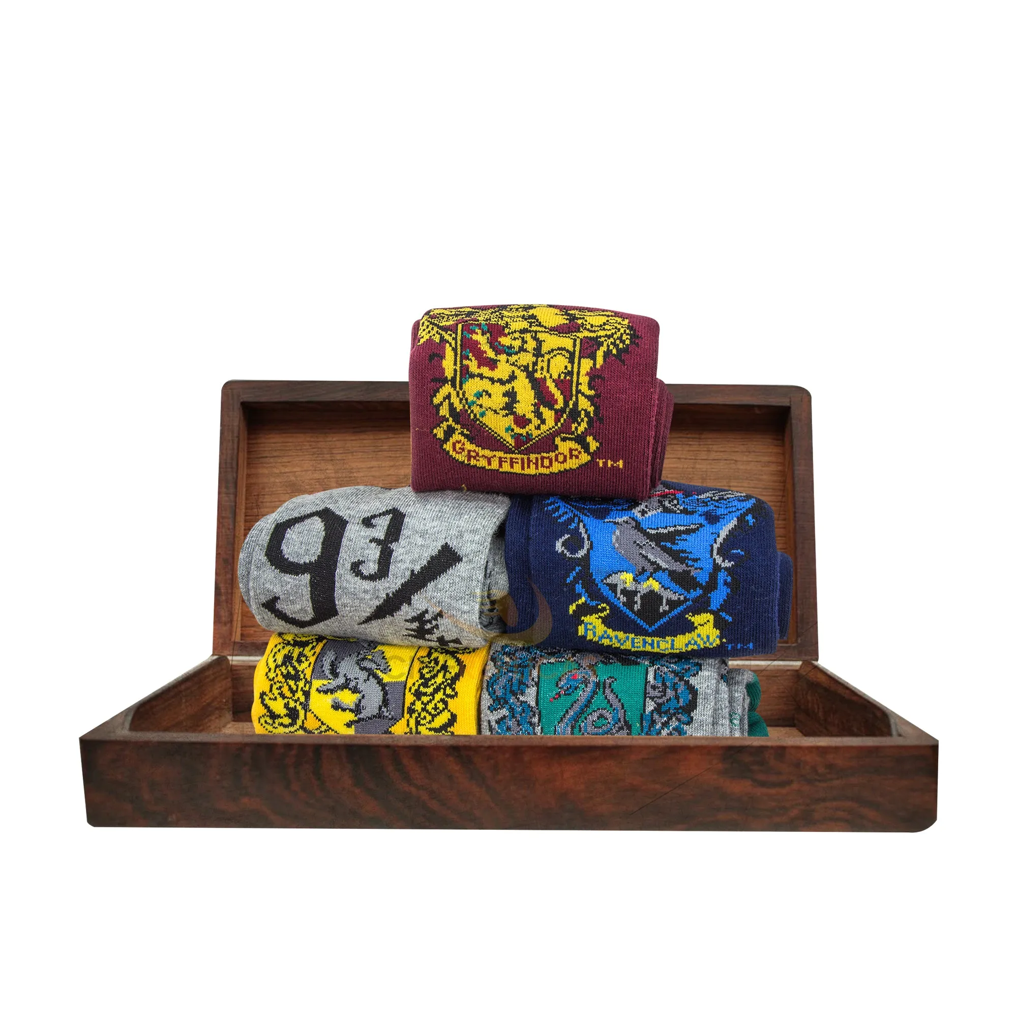 *Set of 5 Crests Socks