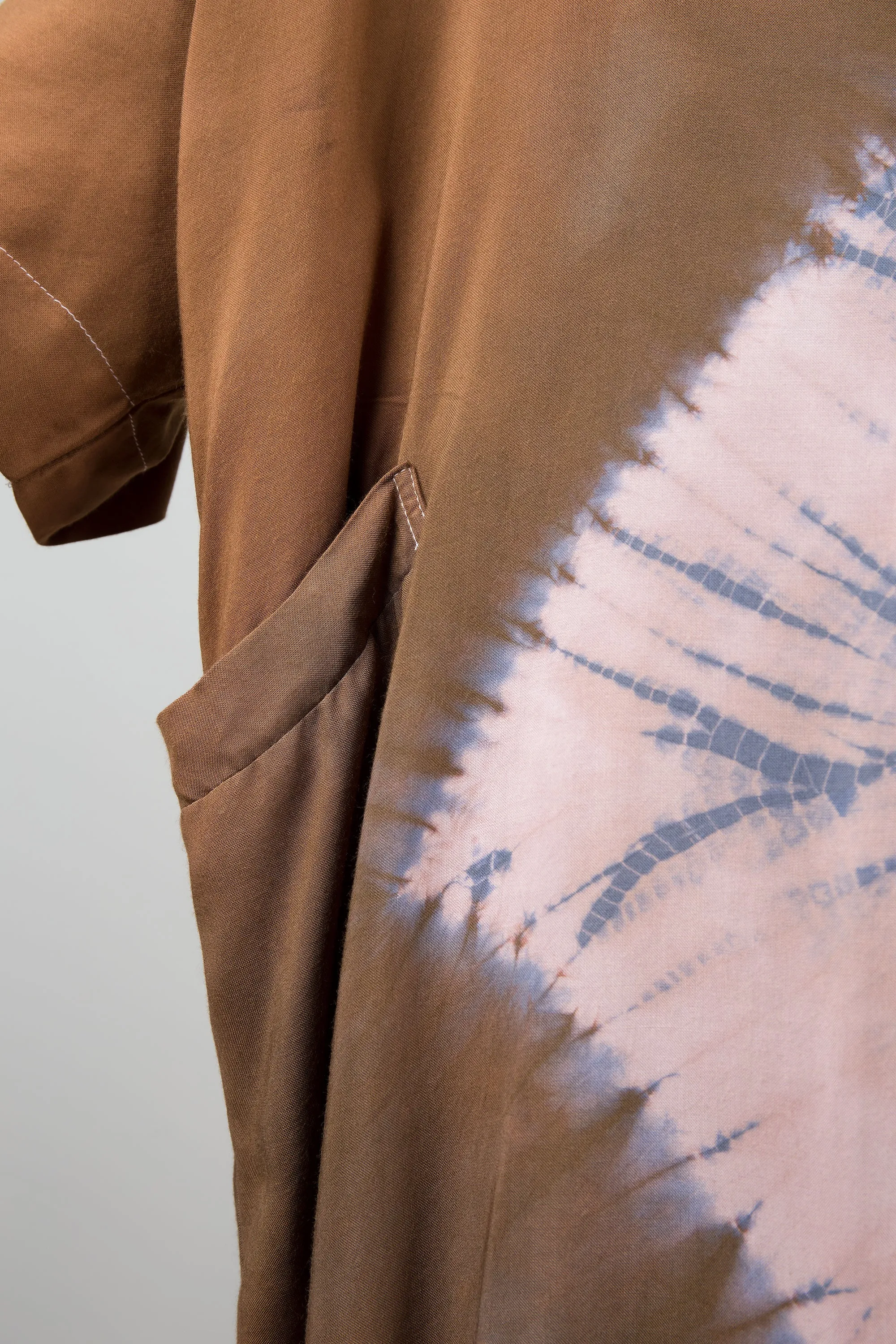 Shibori Kaftan dress