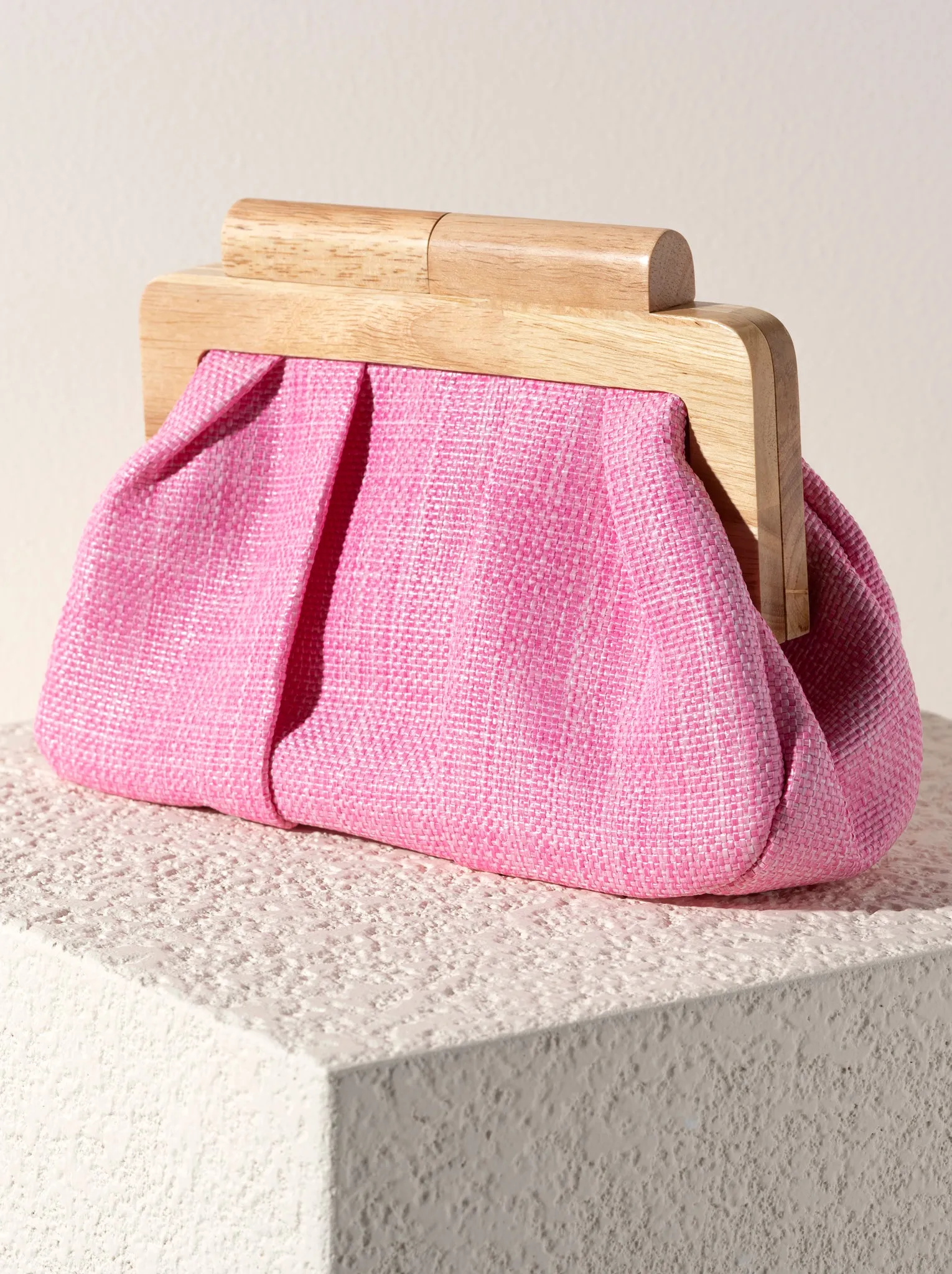 Shiraleah Alessia Clutch, Pink