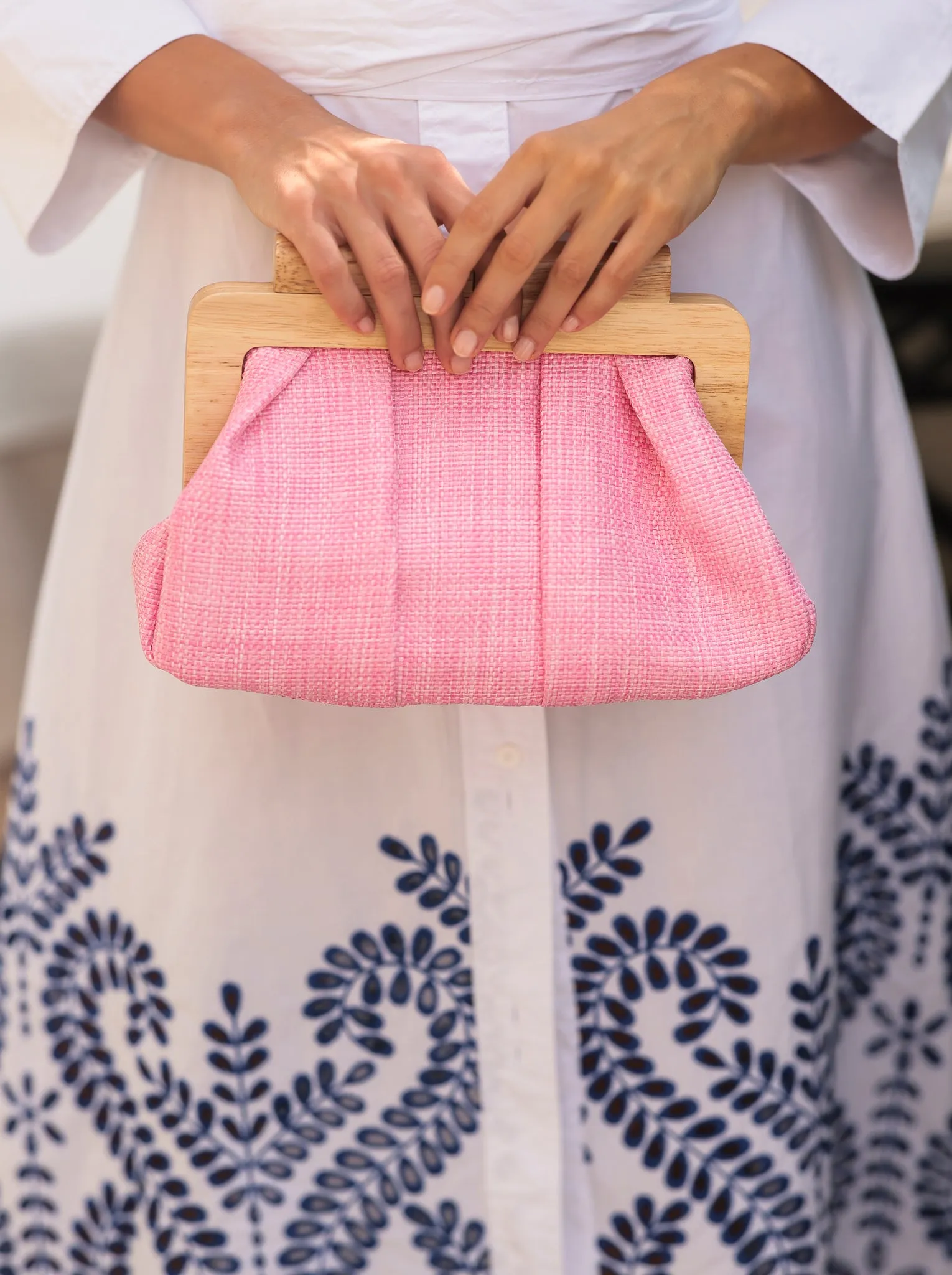 Shiraleah Alessia Clutch, Pink