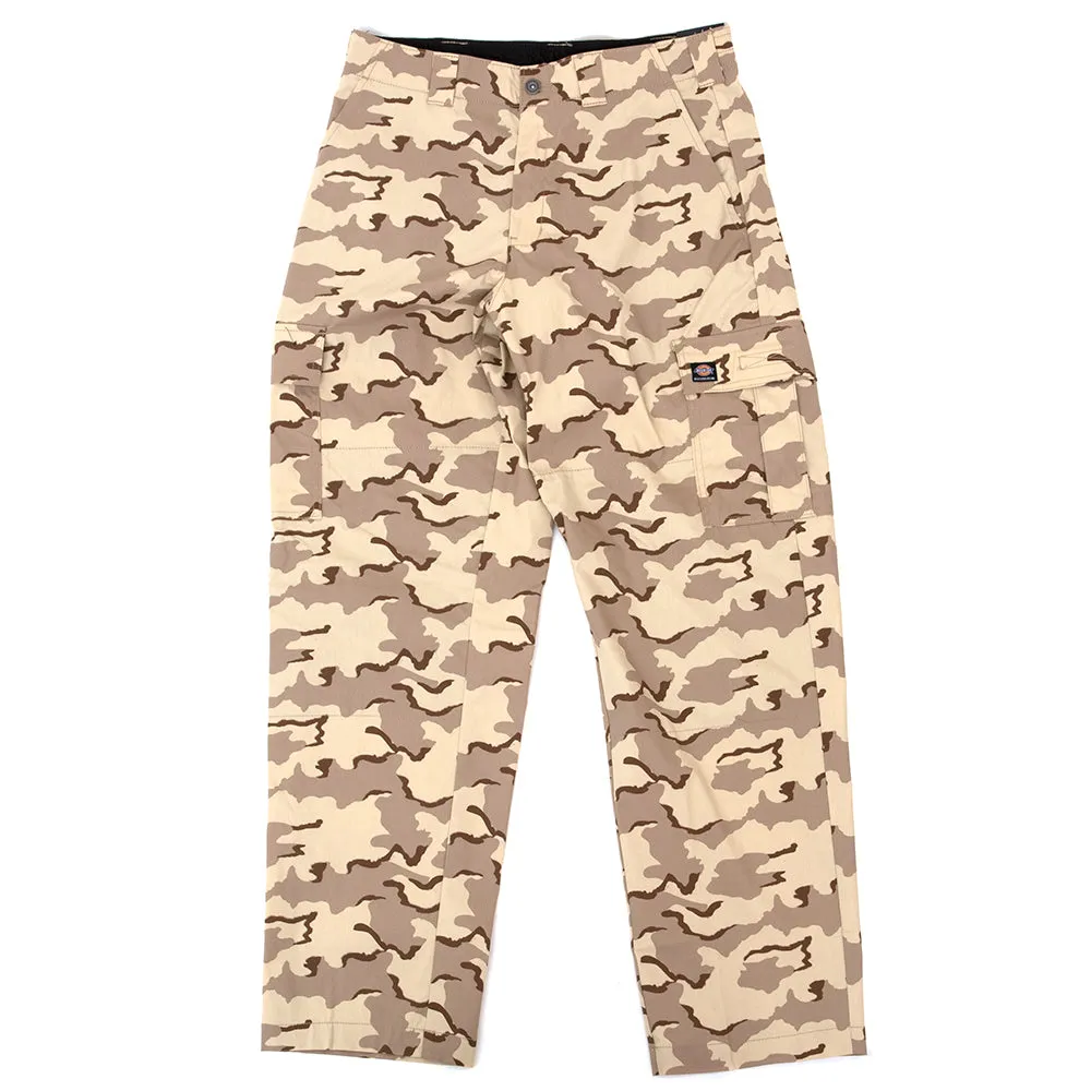 Skateboarding Loose Fit Camo Cargo Pants (Desert Camo)