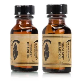 Smolder & Cinder 2 Pack Beard Oil - The Blades Grim