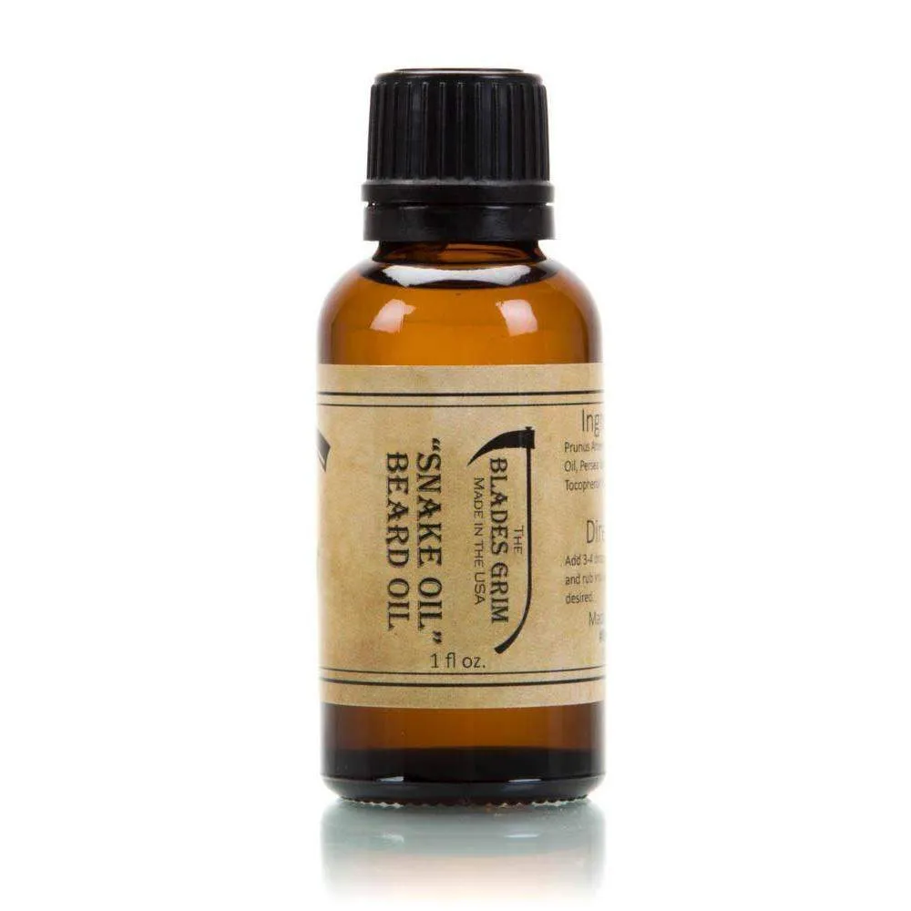 Snake Oil Beard Oil - By The Blades Grim