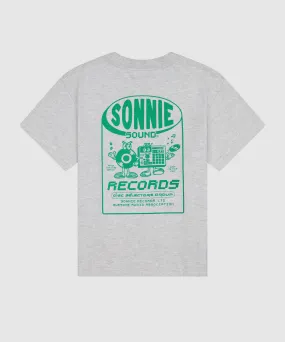 Sonnie Records Tee - Grey Marle