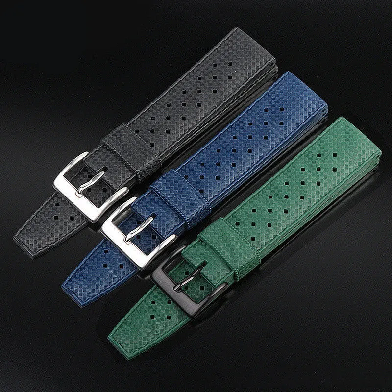 ★Special Offer★ Vintage Tropical Rubber Dive Watch Strap