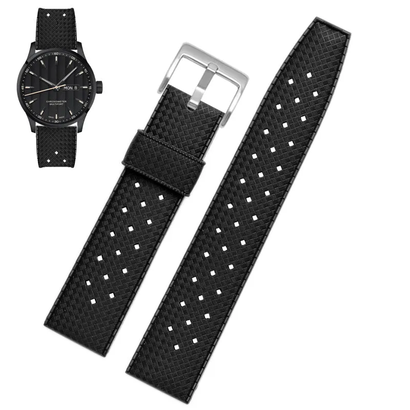 ★Special Offer★ Vintage Tropical Rubber Dive Watch Strap