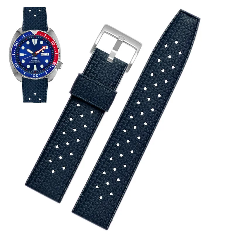 ★Special Offer★ Vintage Tropical Rubber Dive Watch Strap