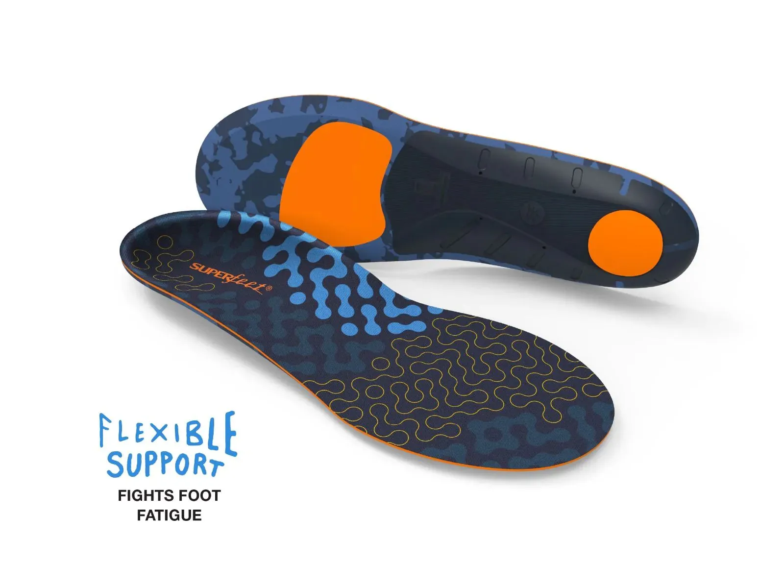 Superfeet Run Cushion Medium Arch Insoles