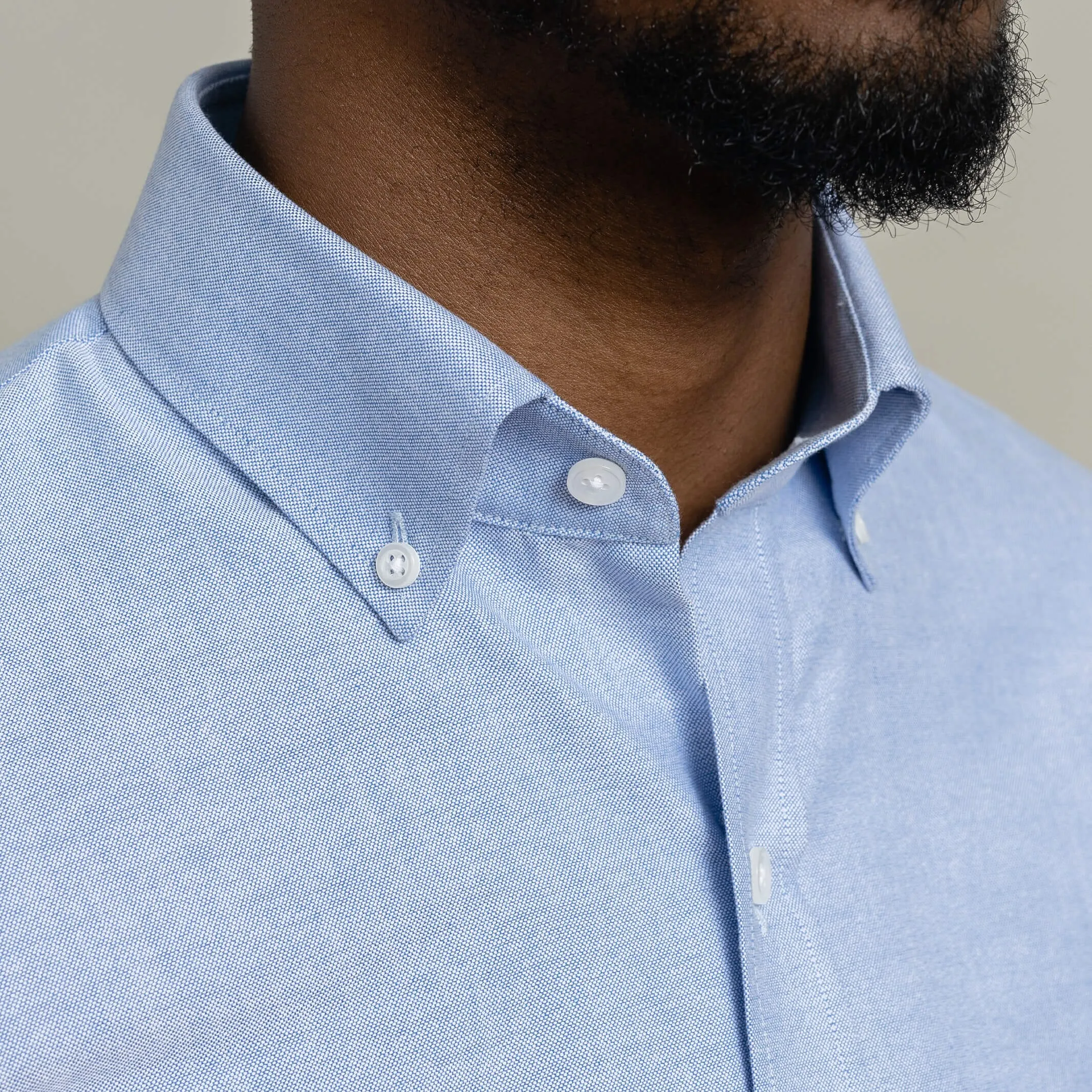 The Blue Mayfield Oxford Custom Shirt