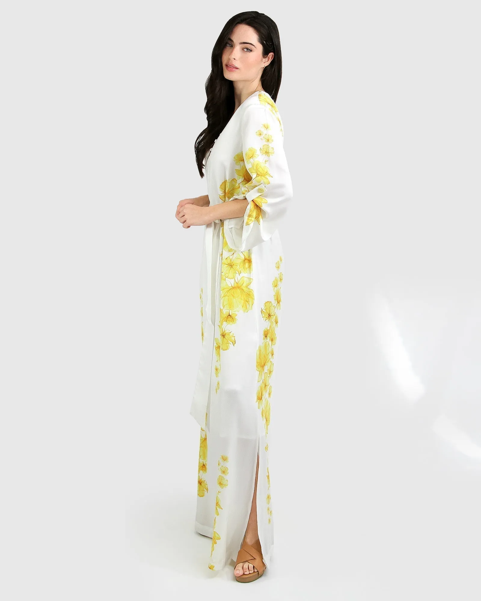 The Botanist Maxi Dress - Yellow Floral