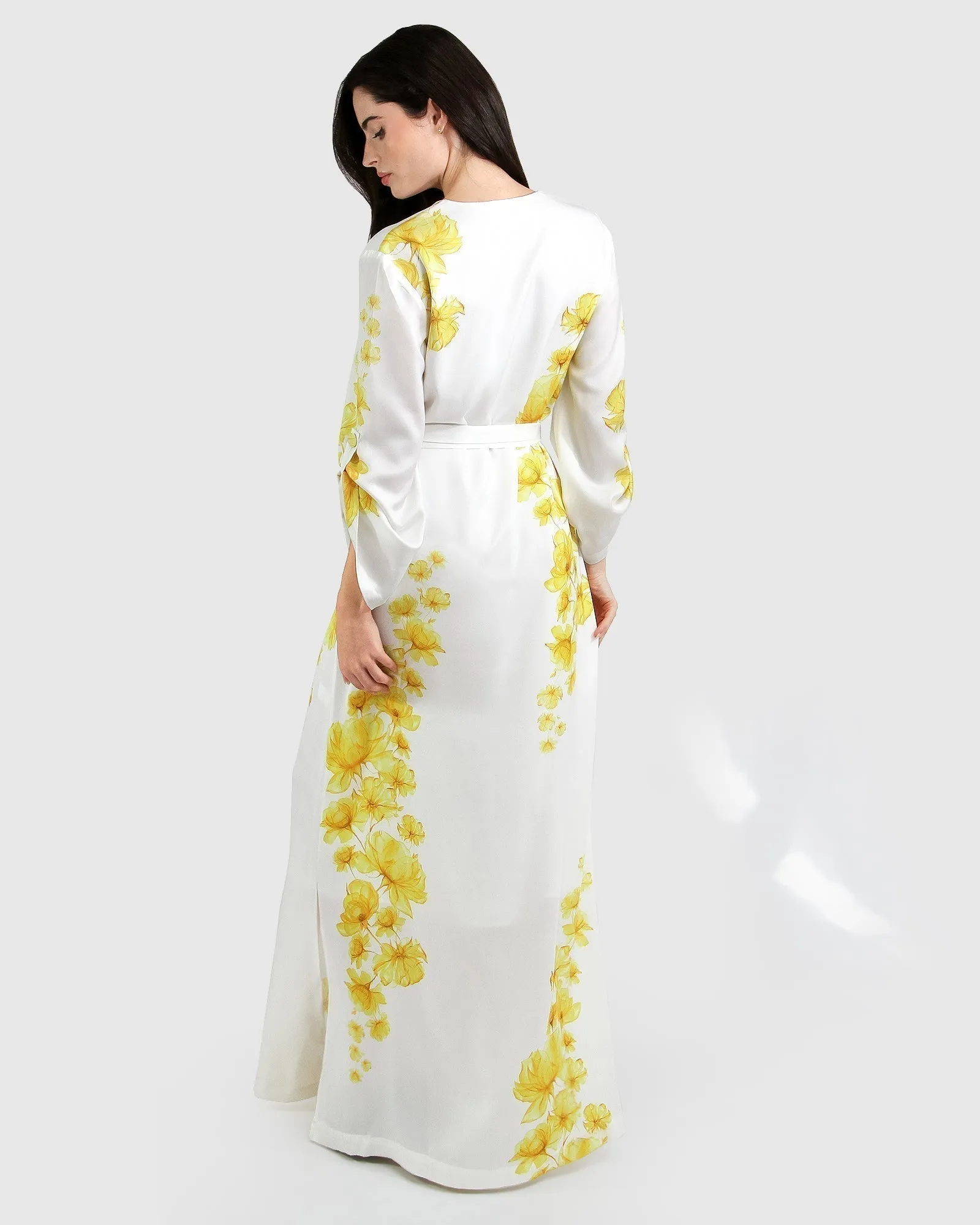 The Botanist Maxi Dress - Yellow Floral