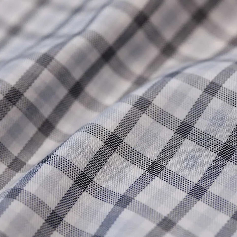 The Grey Huxley Tattersall Dress Shirt