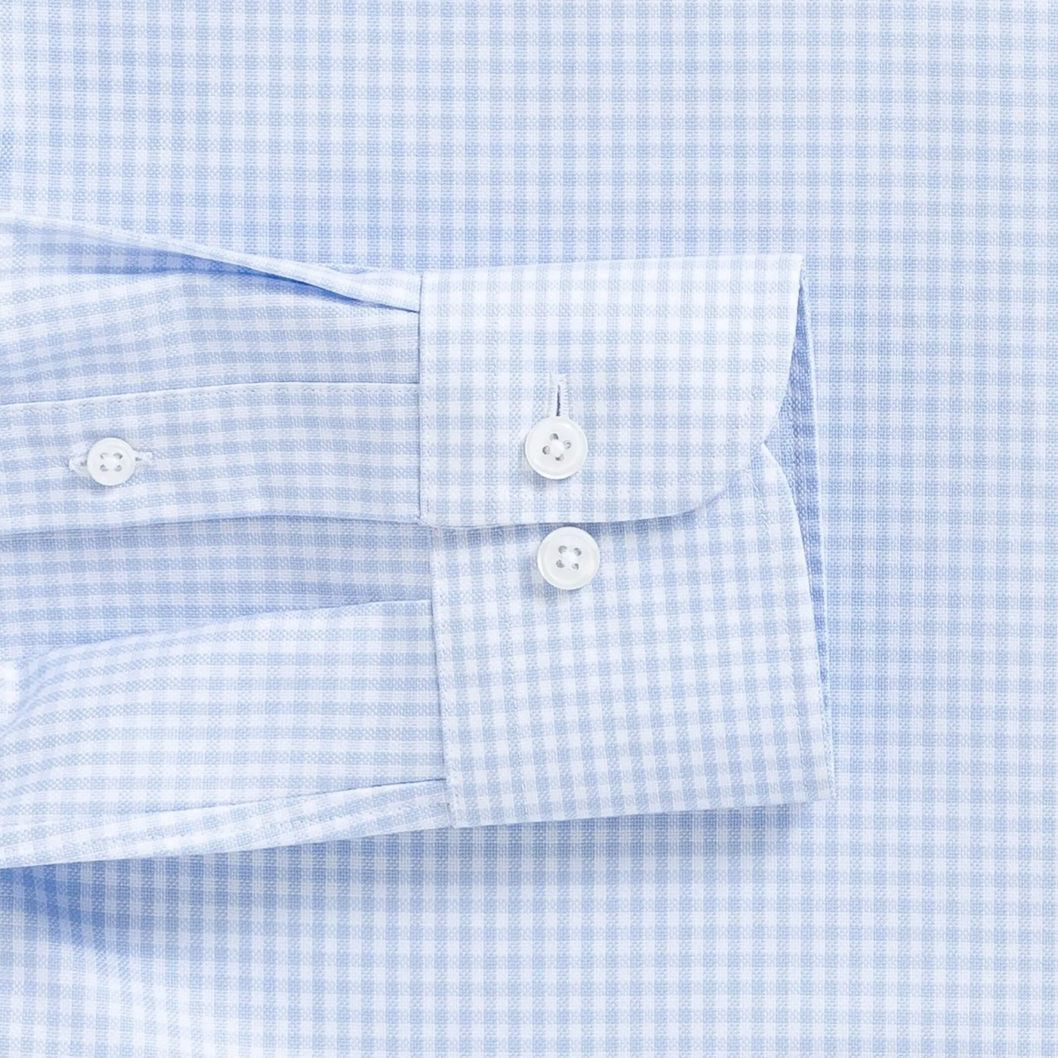 The Light Blue Geller Check Dress Shirt