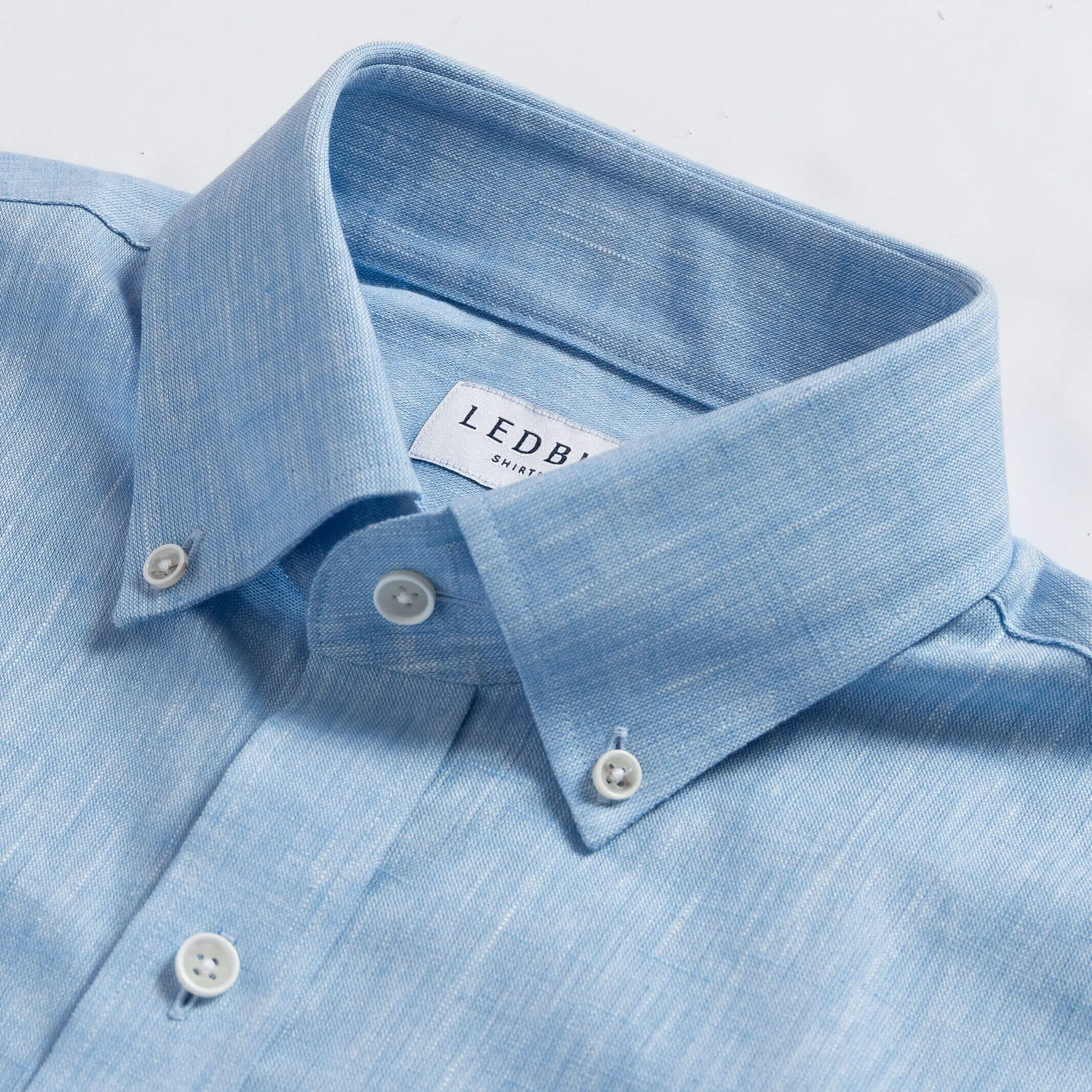 The Light Blue Sandoval Oxford Chambray Custom Shirt