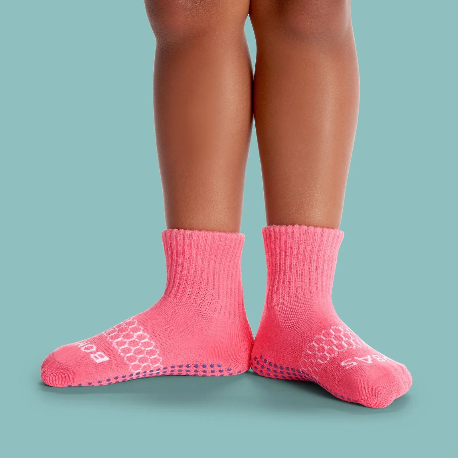 Toddler Gripper Calf Sock 4-Pack