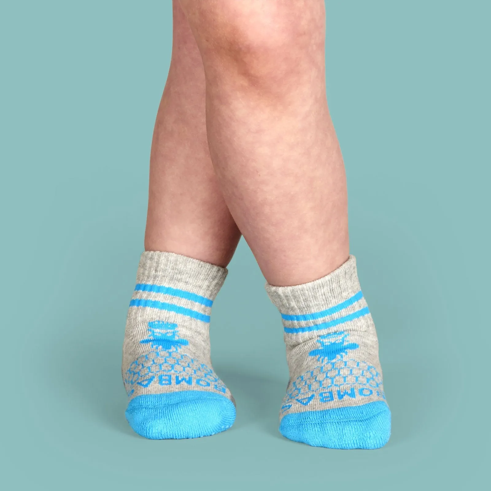 Toddler Gripper Calf Sock 4-Pack