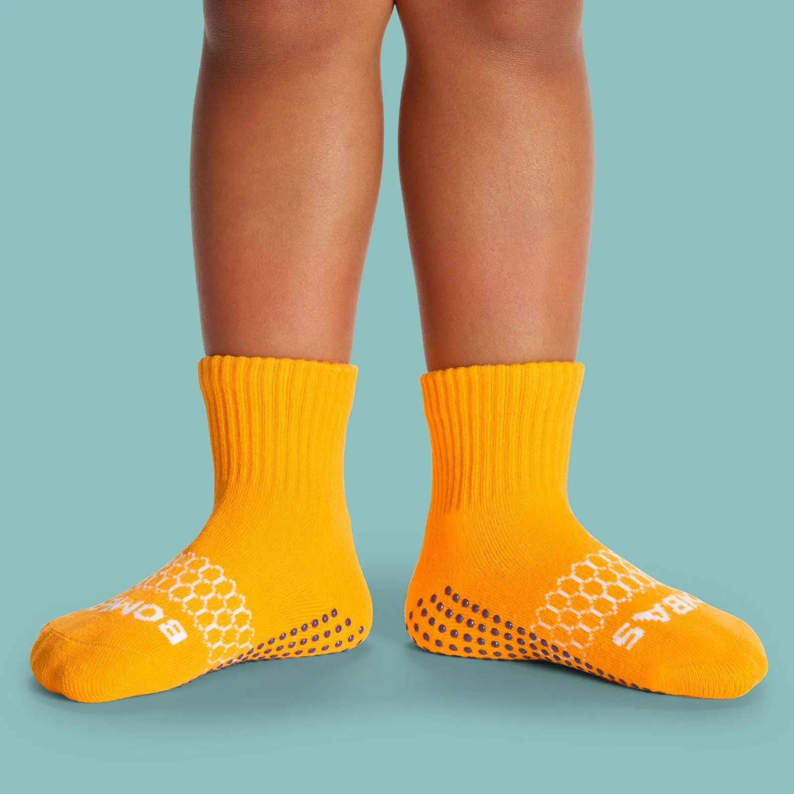 Toddler Gripper Calf Sock 4-Pack