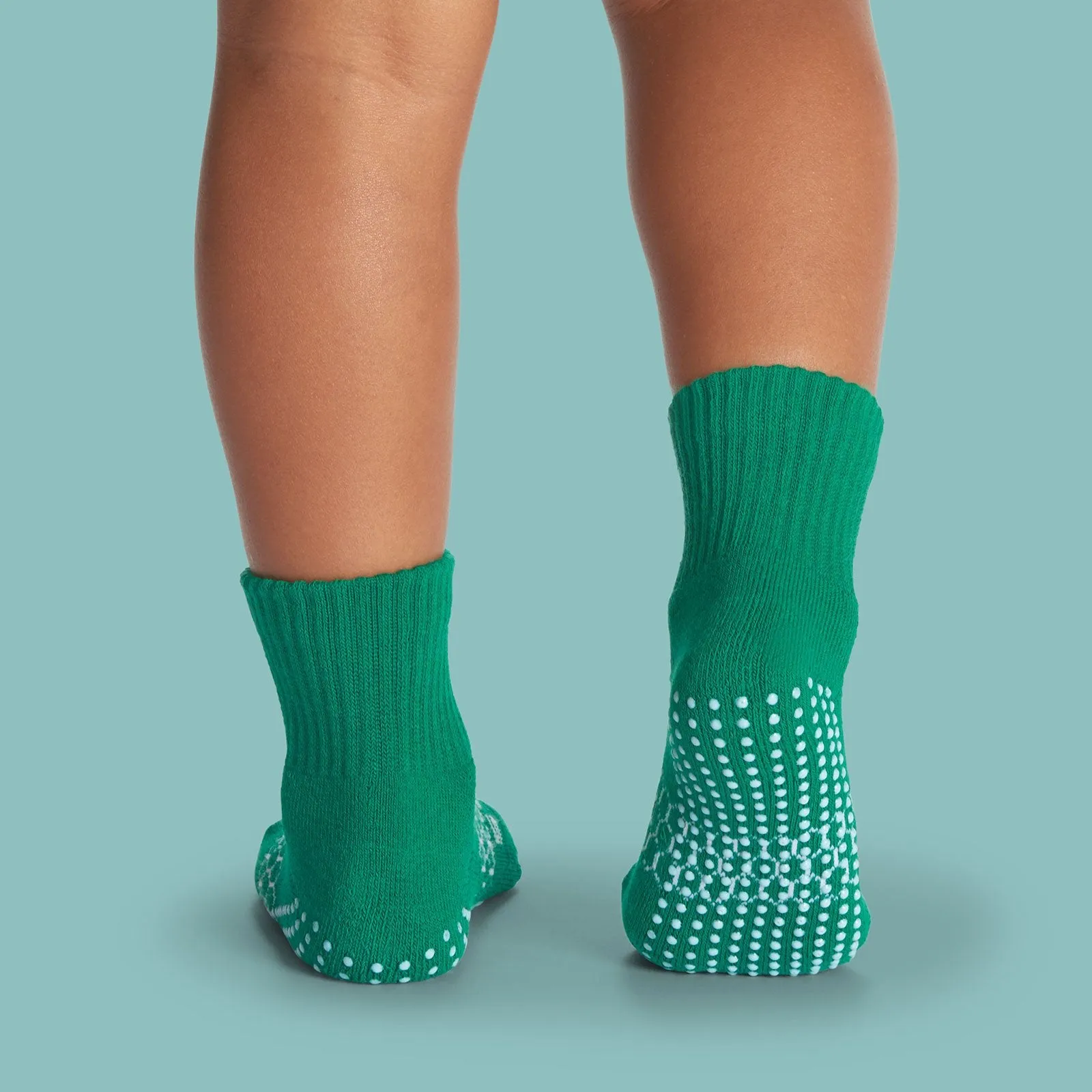 Toddler Gripper Calf Sock 4-Pack