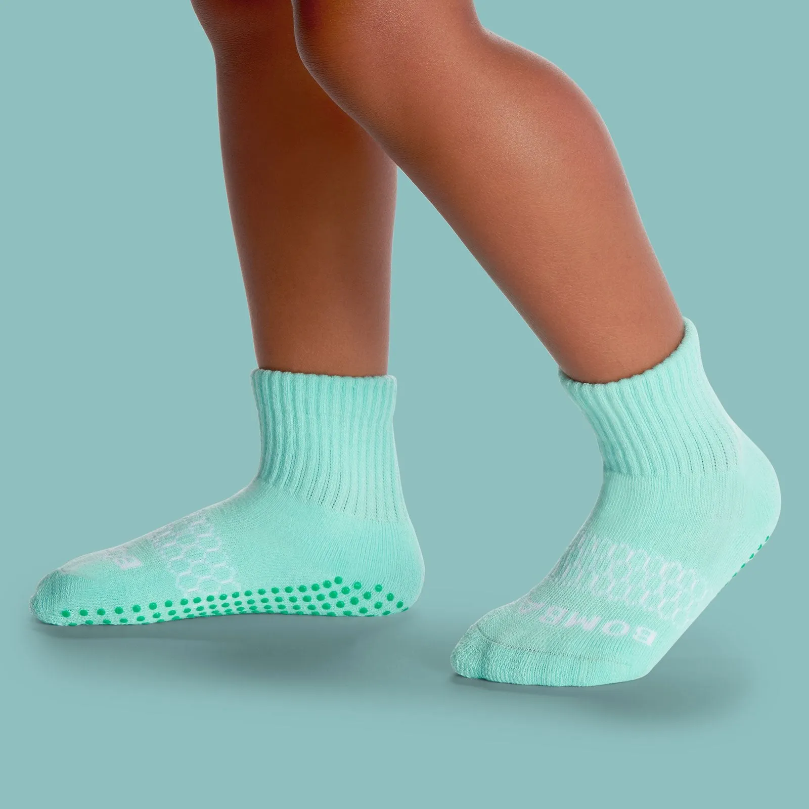 Toddler Gripper Calf Sock 4-Pack