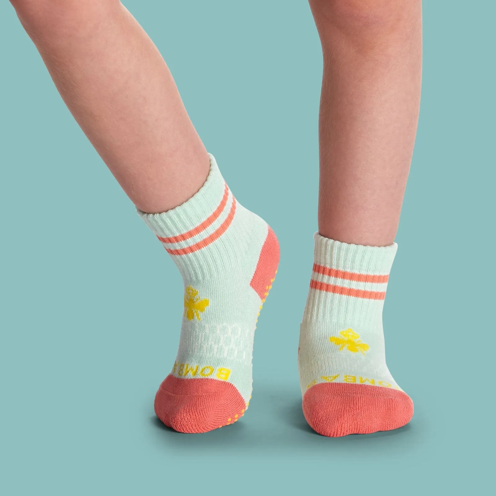 Toddler Gripper Calf Sock 4-Pack