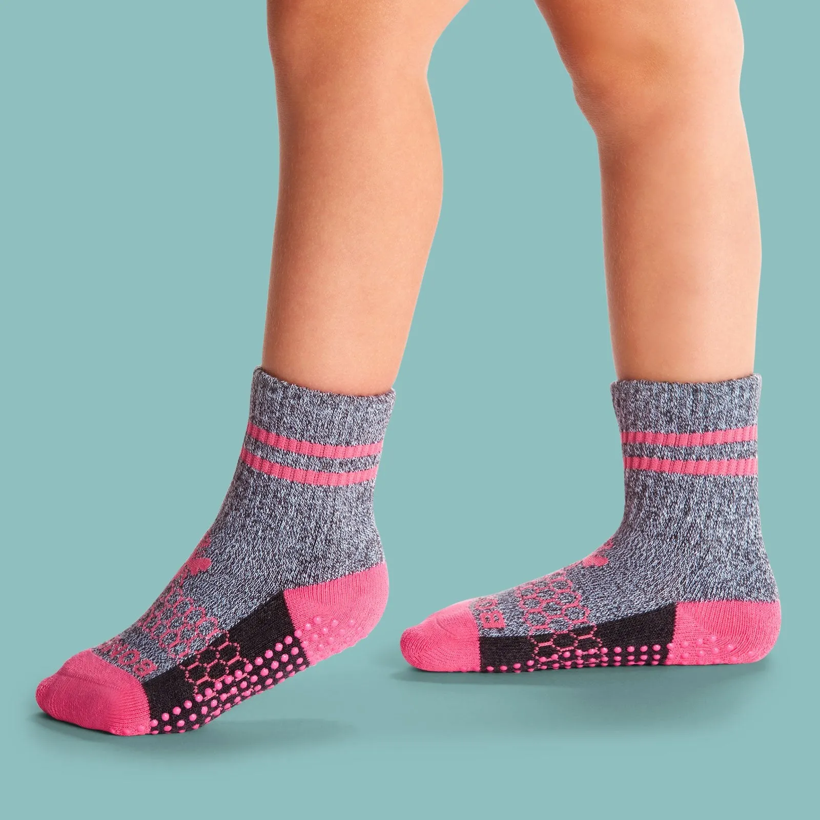 Toddler Gripper Calf Sock 4-Pack