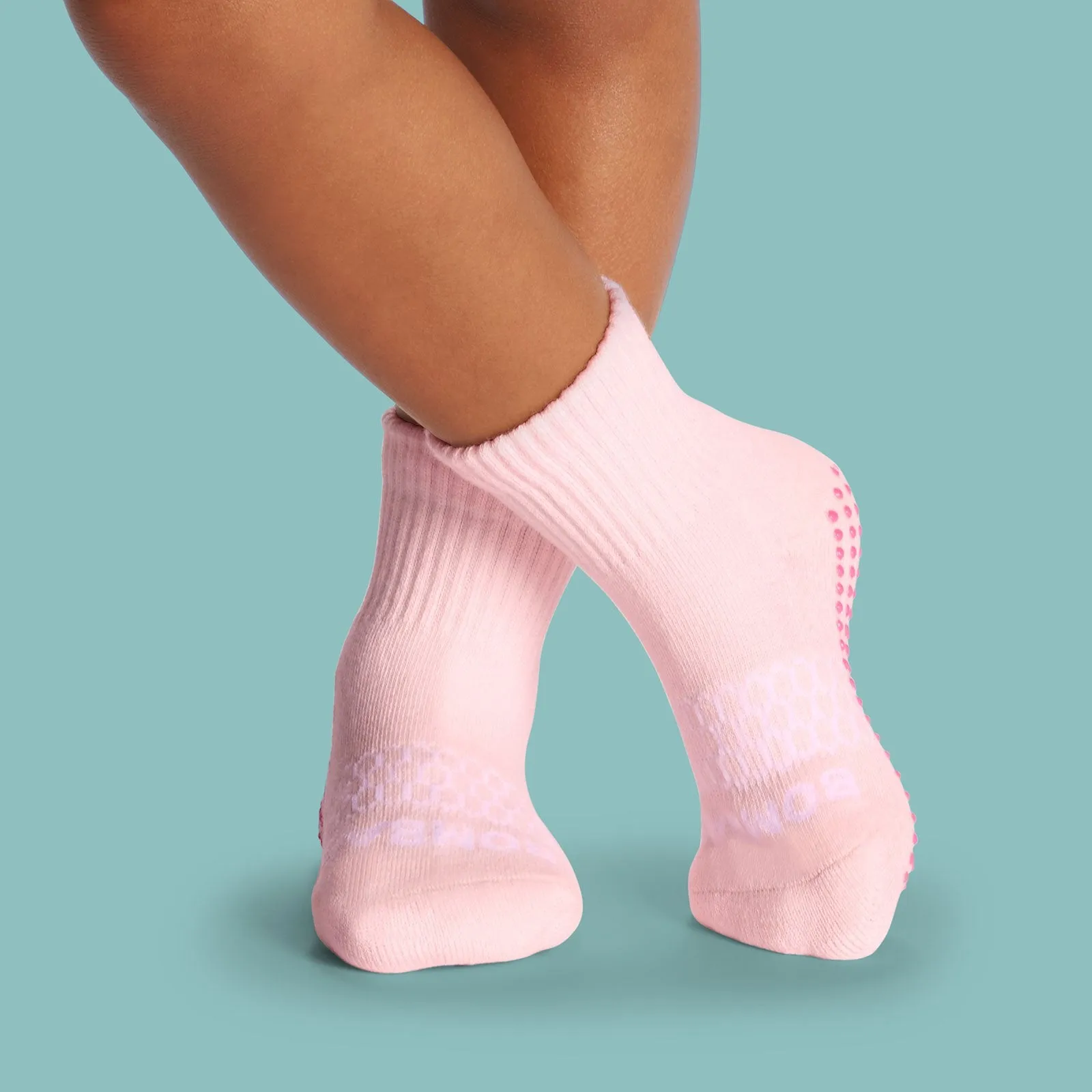 Toddler Gripper Calf Sock 4-Pack