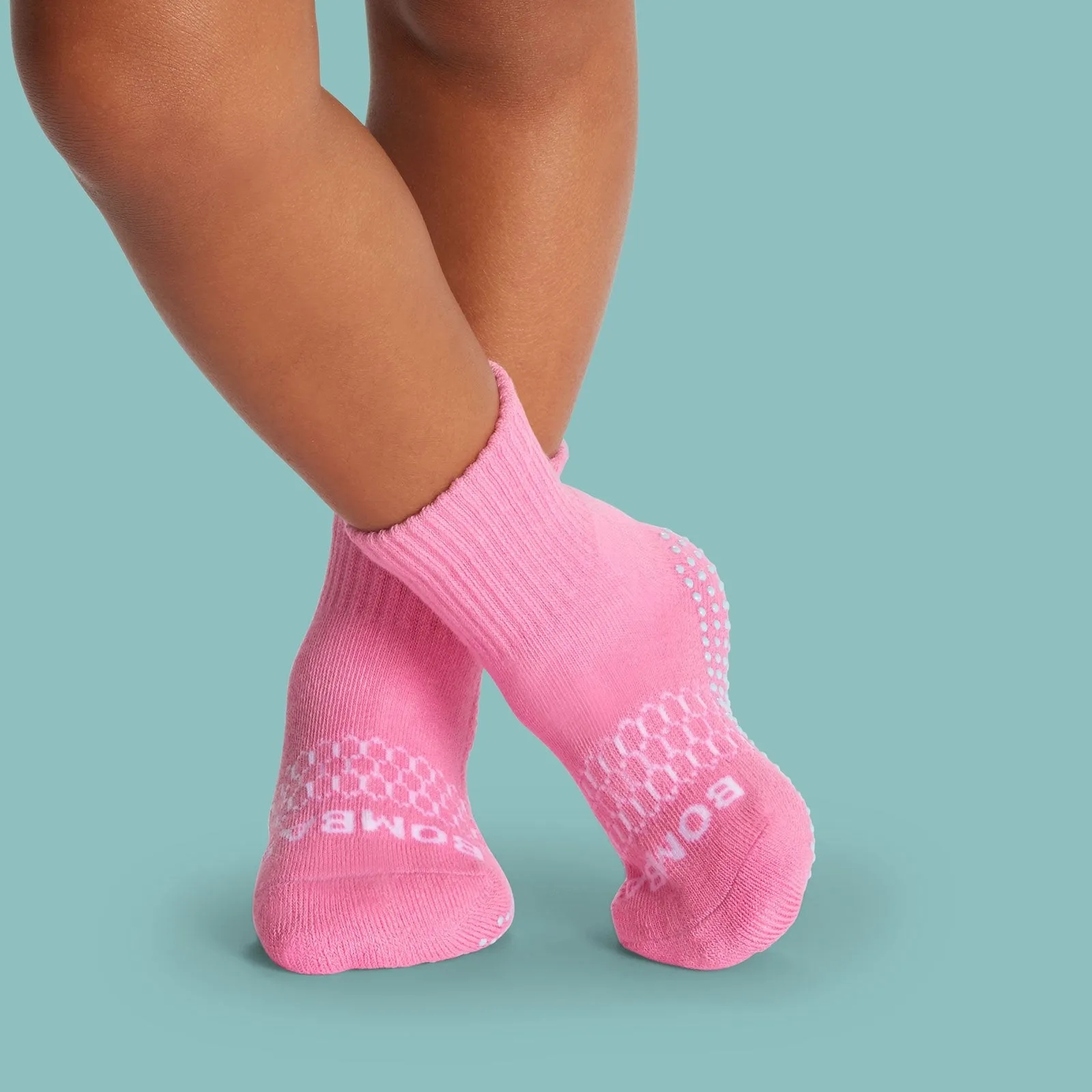 Toddler Gripper Calf Sock 4-Pack