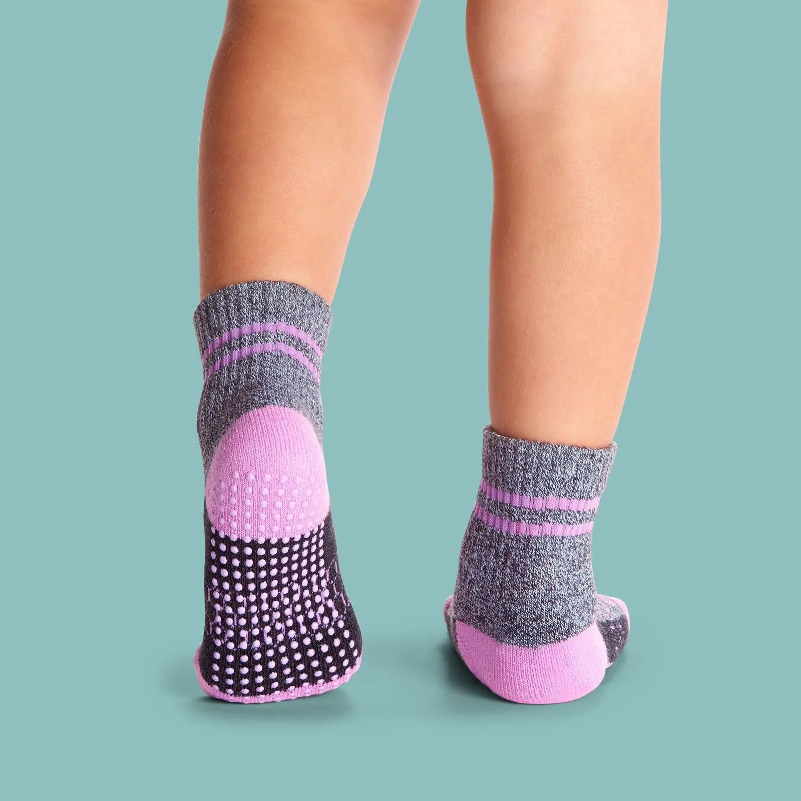 Toddler Gripper Calf Sock 4-Pack