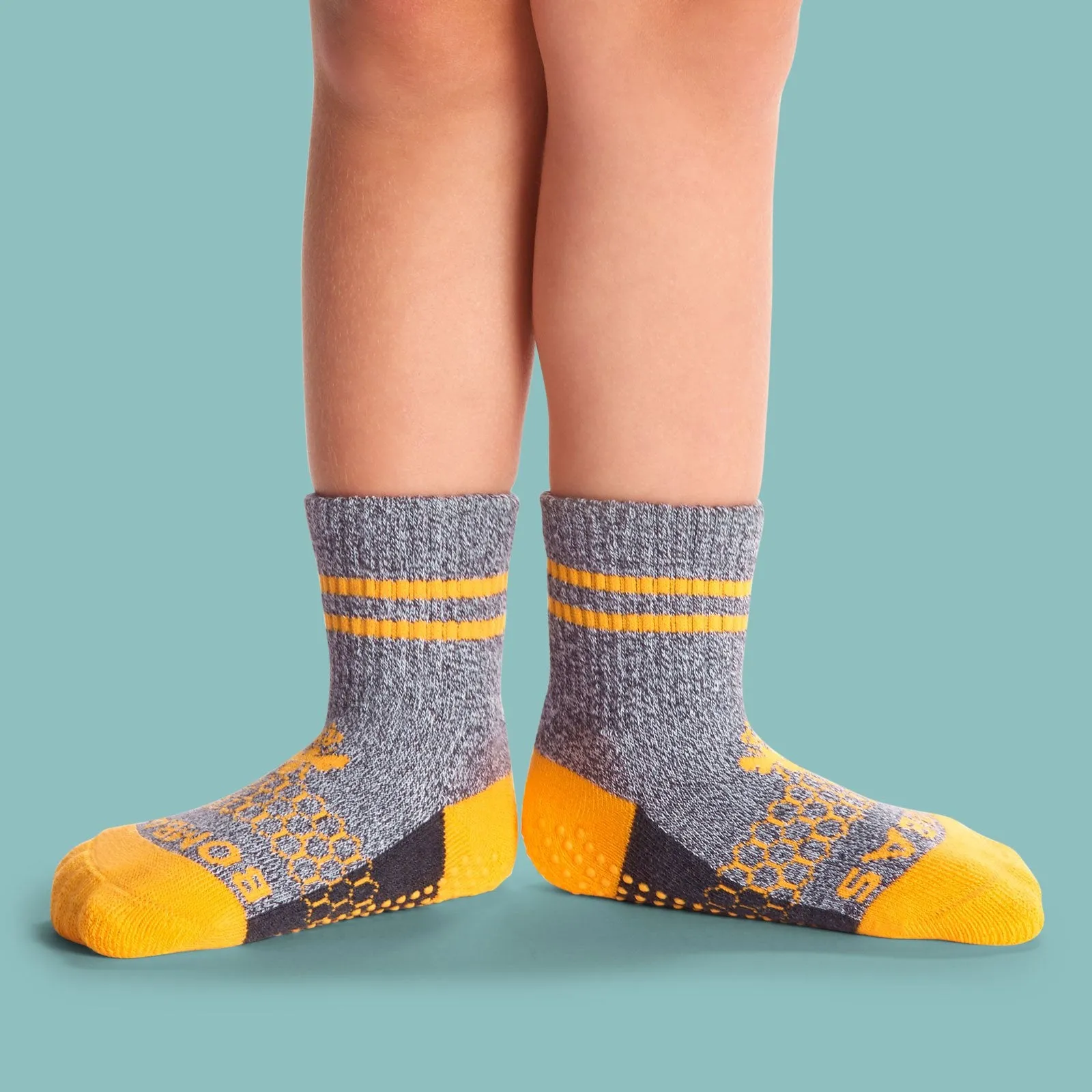 Toddler Gripper Calf Sock 4-Pack