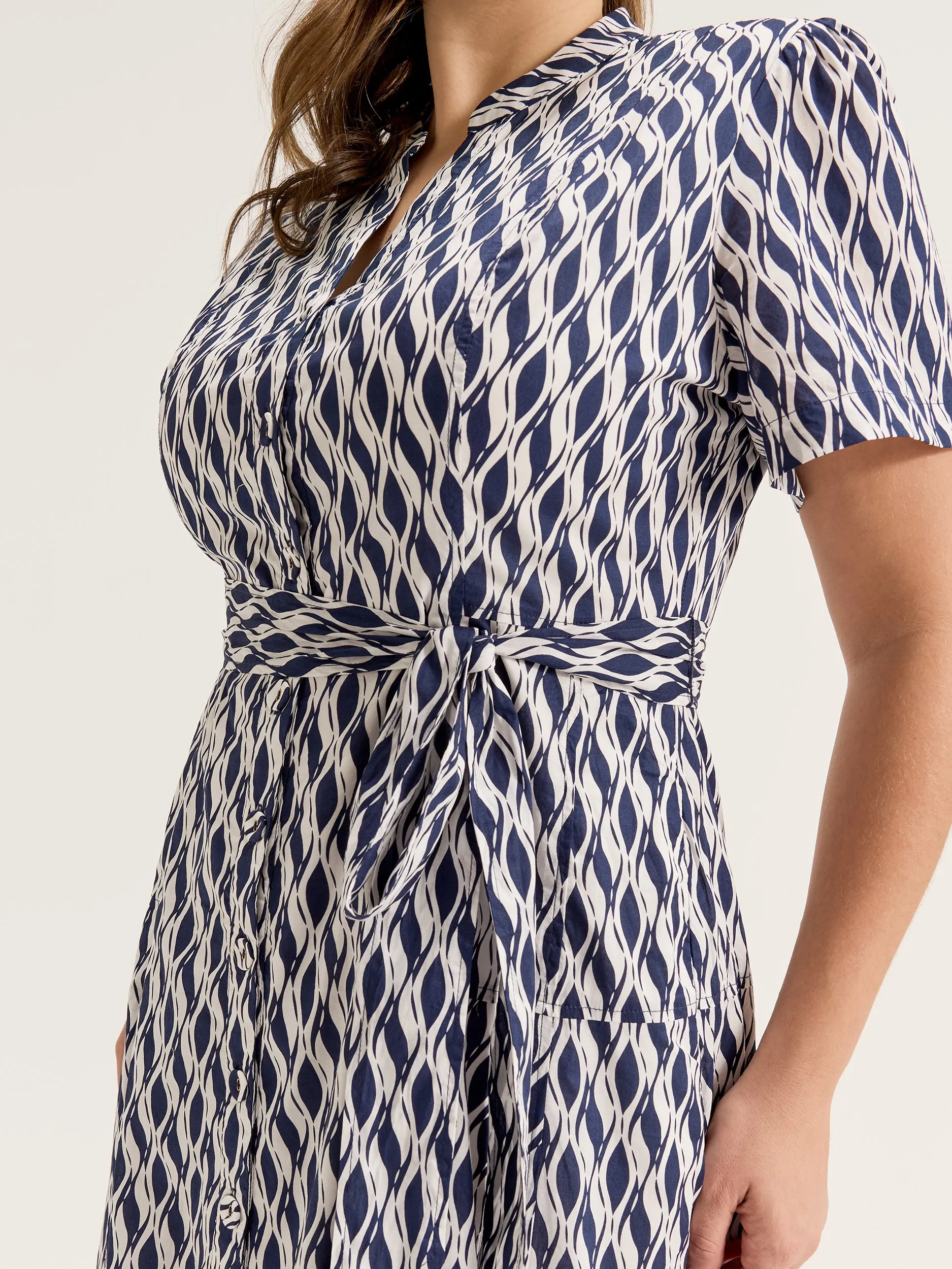 Trellis Shirtdress