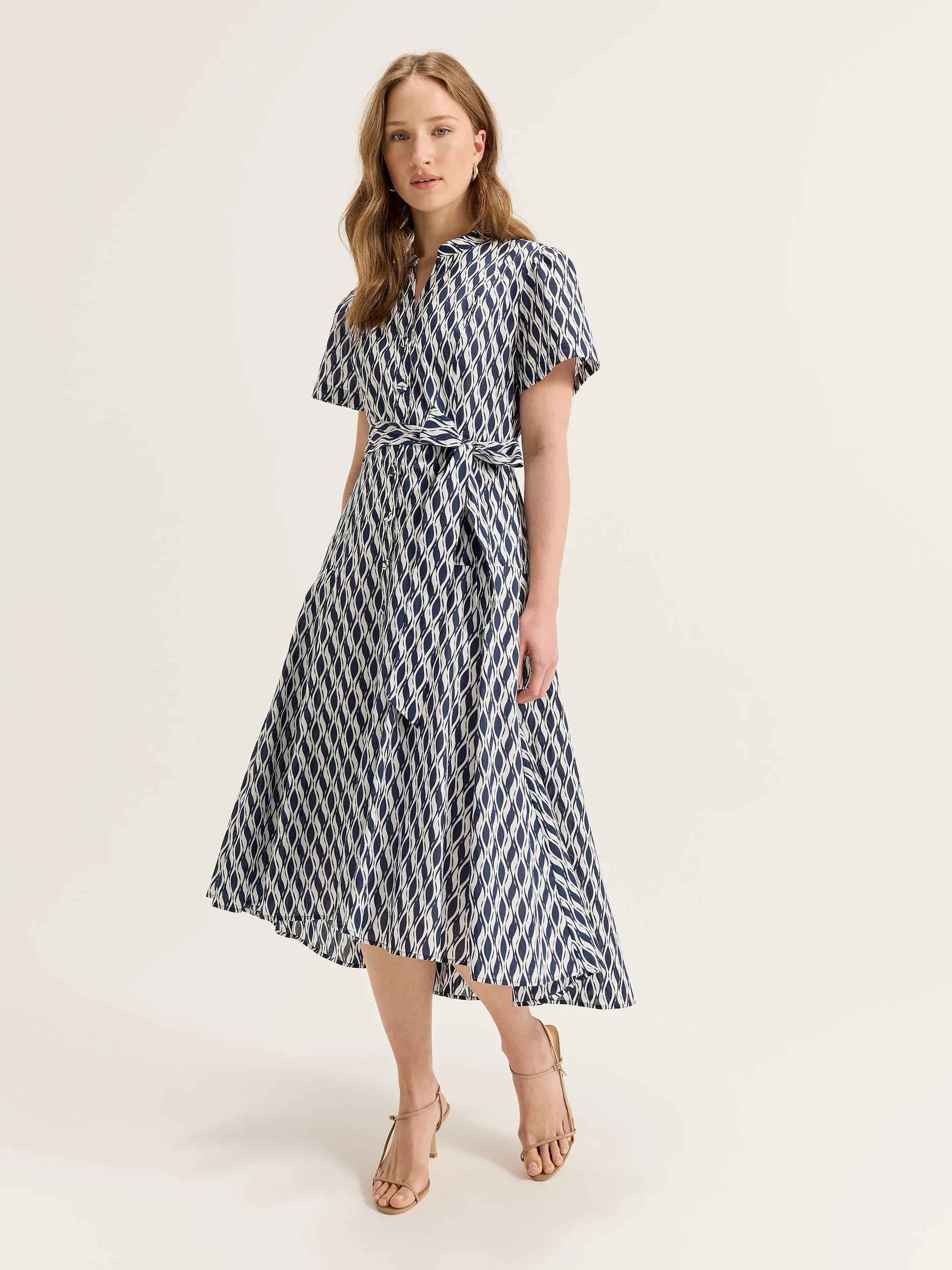 Trellis Shirtdress