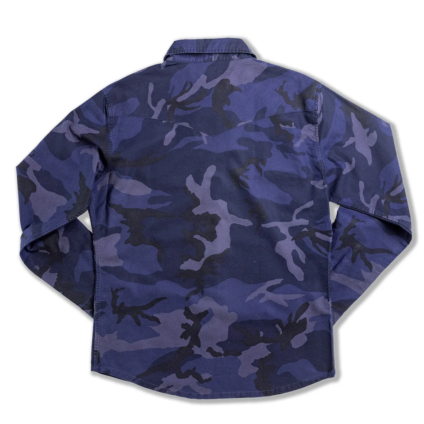 Waimea Overshirt Blue Camo