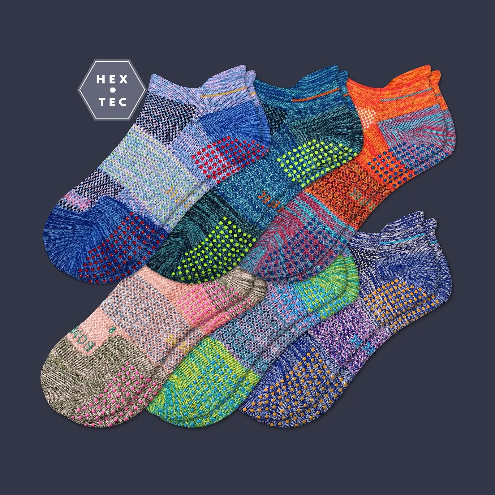 Women's Performance Gripper Ankle Sock 6-Pack