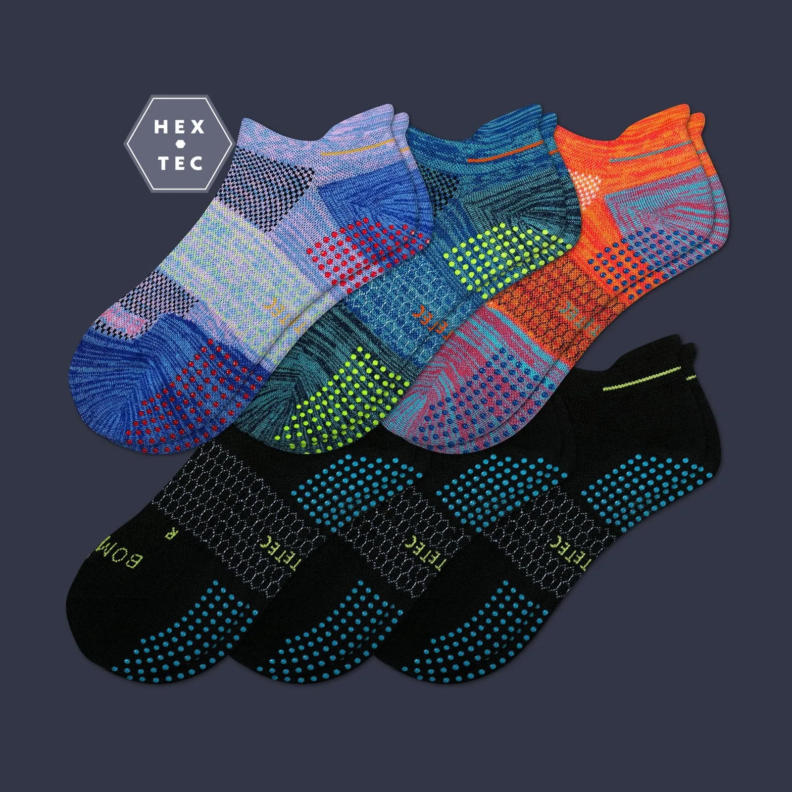 Women's Performance Gripper Ankle Sock 6-Pack